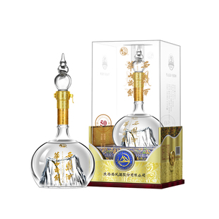 华山论剑西凤酒52度50年陈酿绵柔凤香型粮食白酒长辈送礼礼盒