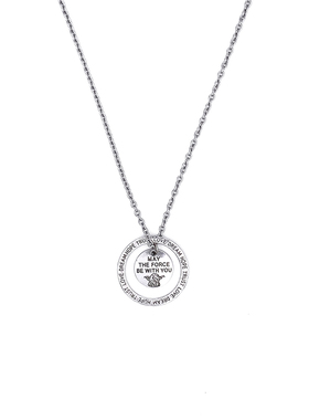 PSYCHO7自制 星球大战叠带土酷蹦迪情侣项链 嘻哈潮学生毛衣链包