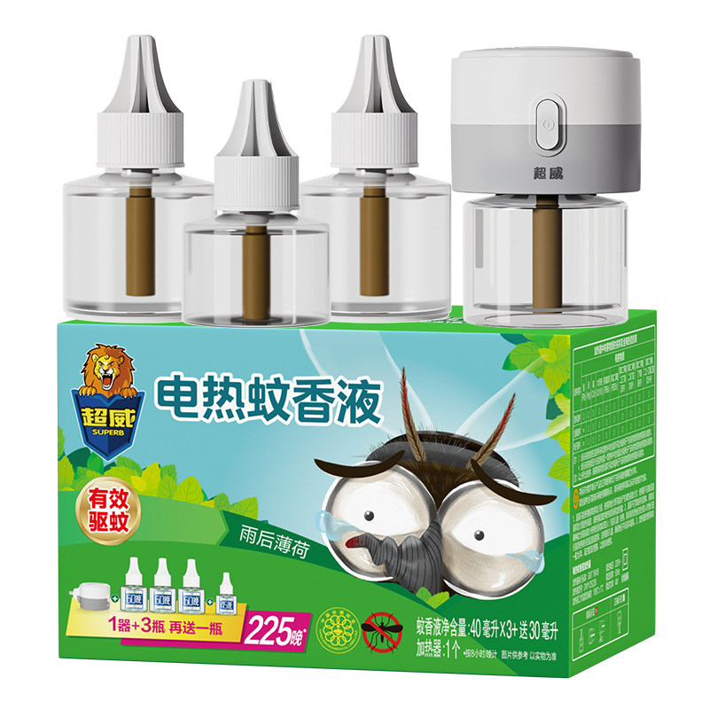 超威电热蚊香液家用驱蚊