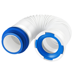 墙排马桶排污管后排连接管侧排坐便器水管软管硅胶加厚伸缩管配件