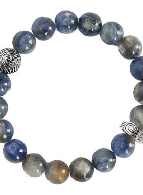 大英博物馆星夜澜梦蓝晶石男生手链手串男款男士送男友生日礼物