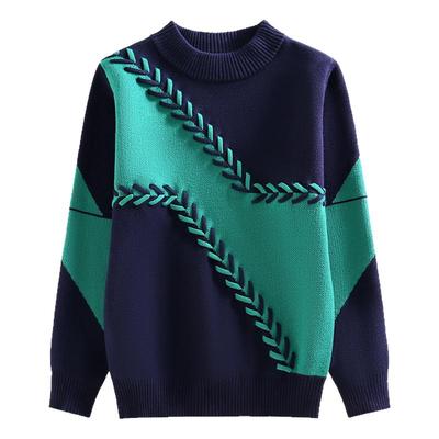 男童毛衣加厚冬装2025新款