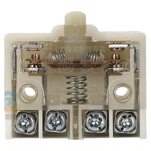 德力西LX19-K脚踏开关芯子行程脚踏开关通用自复位式一常开一常闭