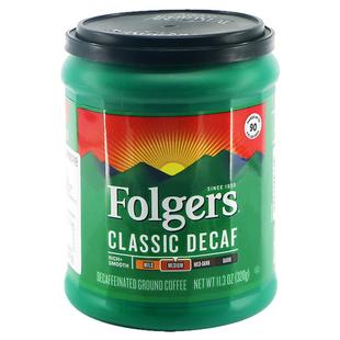 (临期)美国进口Folgers Classic Roast Coffee中度烘焙研咖啡
