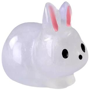 夜光动物盲袋盲盒发光迷你小兔子小猫模型儿童玩具奖励礼物仿真