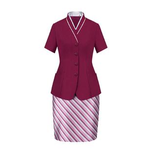 空姐制服女外套短裙气质职业套装酒店售楼美容院服务员工作服南航
