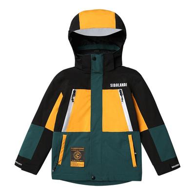 儿童冲锋衣斯博兰帝羽绒服两件套