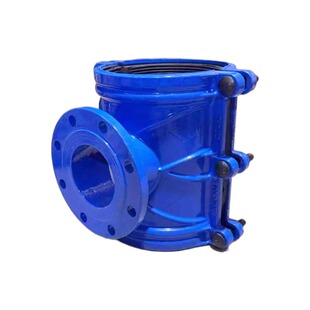 马鞍三通法兰抱箍哈夫节变径分水器快速抢修接头PE铸铁管道增接口