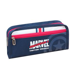 迪士尼联众漫威笔袋男孩小学生专用大容量文具盒男生初高中生新款流行铅笔盒简约高颜值儿童笔盒多功能铅笔袋