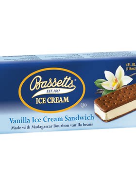 Bassetts美国三明治冰淇淋