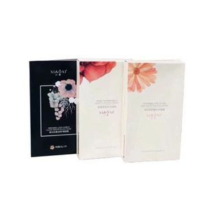 正品小皙轻素洋甘菊舒缓补水面膜正品玫瑰透亮黑膜清洁面膜官网女