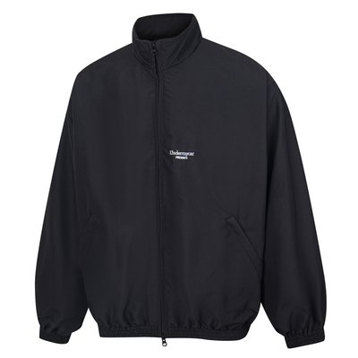 undermycar高街字母刺绣夹克外套