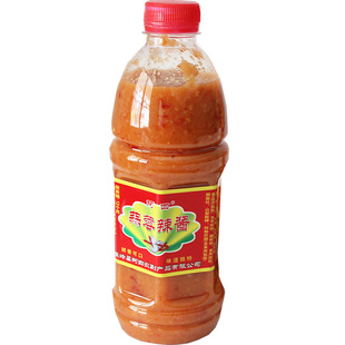 瓶装广东梅州县客家特产蕉岭阿四蒜蓉辣酱 腌面火锅酸甜椒调味料