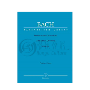 巴赫 圣诞清唱剧 BWV248 总谱 骑熊士原版乐谱书 Bach Christmas Oratorio Score BA5014-02