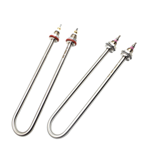 不锈钢电热管 单U型 蒸饭机加发热管 烧水电热丝220V/1.5KW 3 4KW