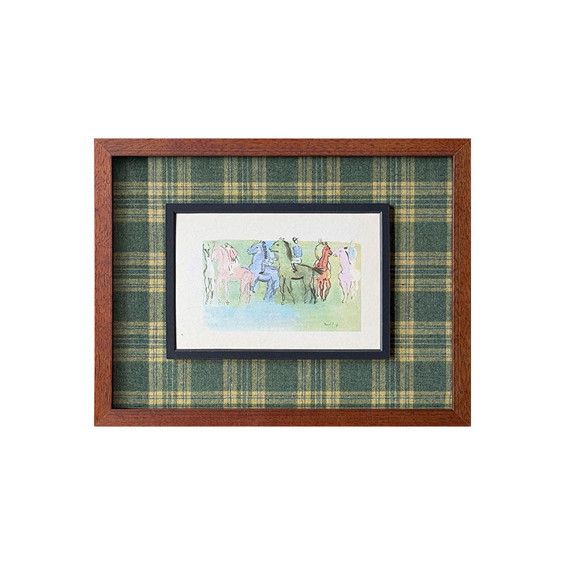 【horse】小马水彩插画英伦现代装饰画