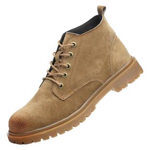 劳保鞋男士猪皮防砸防刺穿夏季透气男款电焊工作鞋安全鞋新品包邮