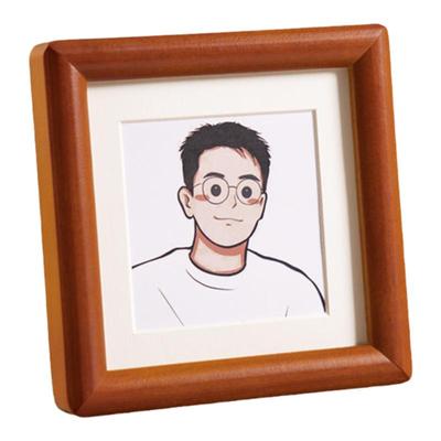 黑色相框空框摆台高级感