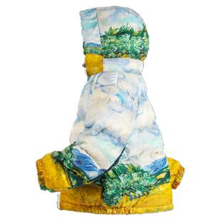 春节羽绒服2025新年男宝女宝连帽短款面包服男童女童春节外套棉服