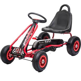 儿童四轮卡丁车脚踏玩具大小号健身运动童车男女宝宝脚蹬自行车