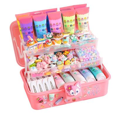 奶油胶diy发夹一箱玩一年