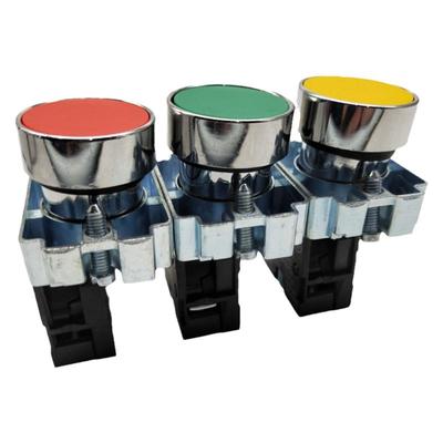 点动自复位按钮开关22MM直销