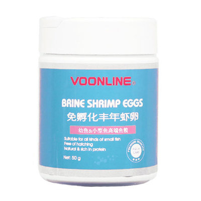 脱壳丰年虾卵鱼苗开口颗粒鱼粮