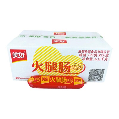 美好火腿肠260g猪肉肠食材香肠