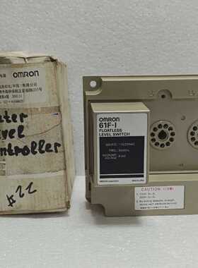 OMRON 61F-I FLOATLESS LEVEL SWITCH 110/220VAC WATER LEVEL CO