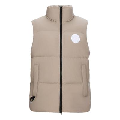 熊猫骆驼羽绒服马甲女款2025冬季外穿显瘦700蓬鸭绒立领外套