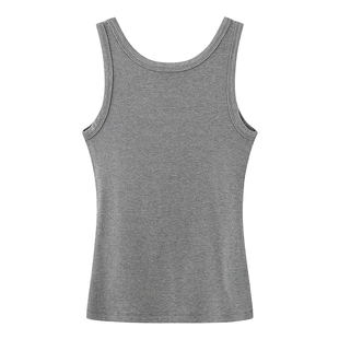 DANCE系列谢欣同款舒适罗纹打底背心跳舞收腰上衣瑜伽运动夏女款