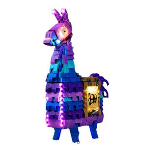 KGBOX用于乐高灯饰77071补给羊驼堡垒之夜LED灯光组配件展示盒