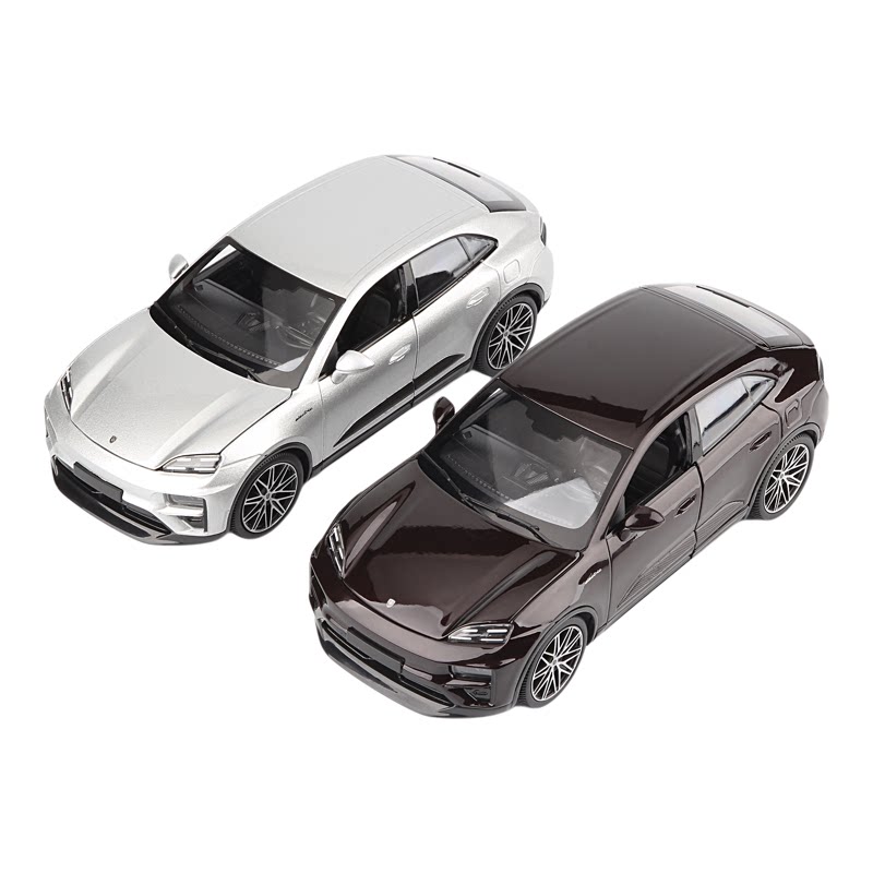 比美高1:24保时捷马肯Macan Turbo新能源汽车模型仿真合金车模