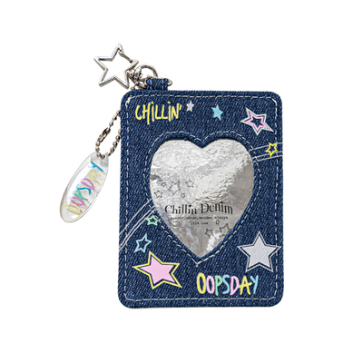 OOPSDAY牛仔小卡卡套身证保护套饭卡公交卡卡片学生证件2024新版