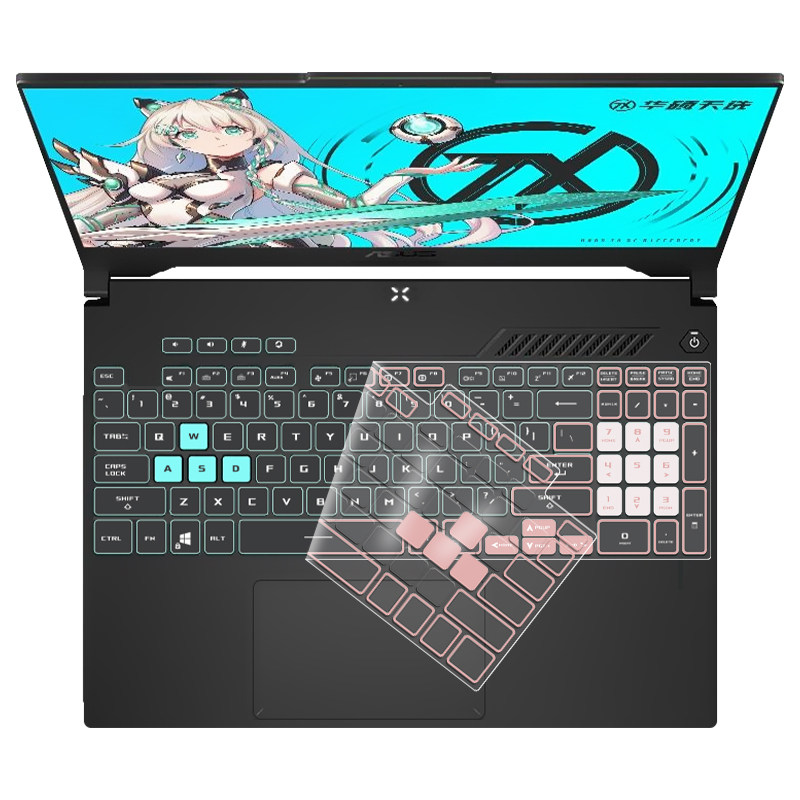 适用华硕天选5Pro/4plus键盘膜天选3代天选2飞行堡垒9代8代7代/6代无畏Pro14笔记本FX506电脑FX50
