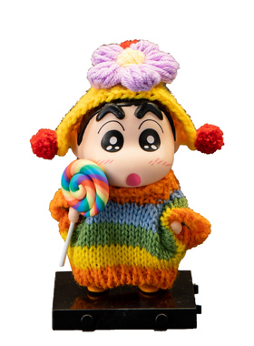 可爱卡通小众蜡笔小新入户摆件