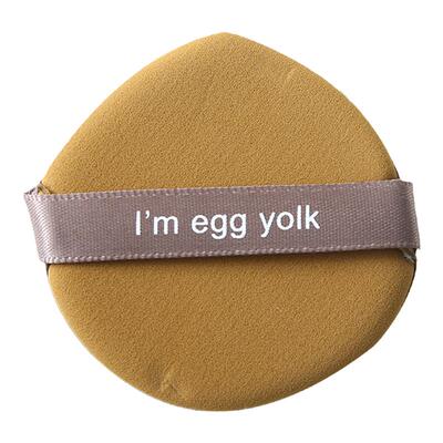 蛋黄派气垫粉扑干湿两用不吃粉