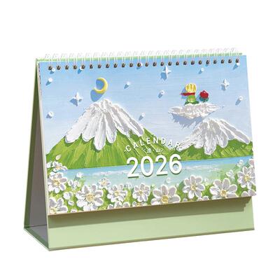 2026年台历创意简约办公计划日历