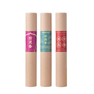 寸心香舍天然古方长线香供佛香拜佛敬神粗熏香家用室内信灵香27cm