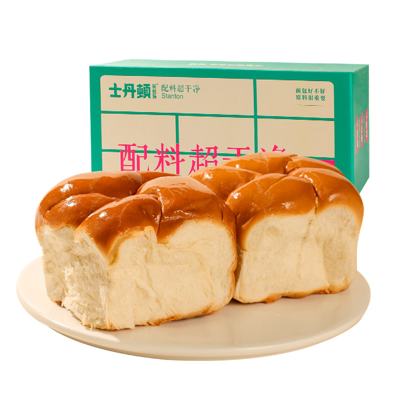 士丹顿牛奶拉丝面包100g独立包装