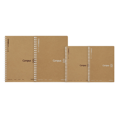 国誉牛皮纸软线圈本A5/B5笔记本