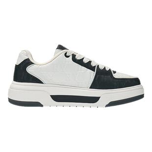 MLB官方 男女同款印刻老花厚底学长鞋休闲板鞋25秋冬新款SXM07