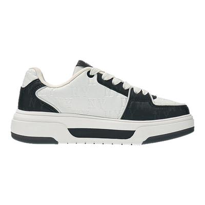 MLB官方男女印刻老花运动厚底增高学长鞋休闲板鞋25秋冬新款SXM07