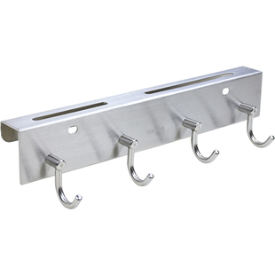 壁挂式加厚304不锈钢刀架免打孔贴墙厨房刀具菜板收纳置物架刀座