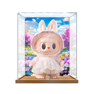 透明模型展示盒适用MOKOKO 搪胶公仔 春日花花模型手办无胶防尘罩