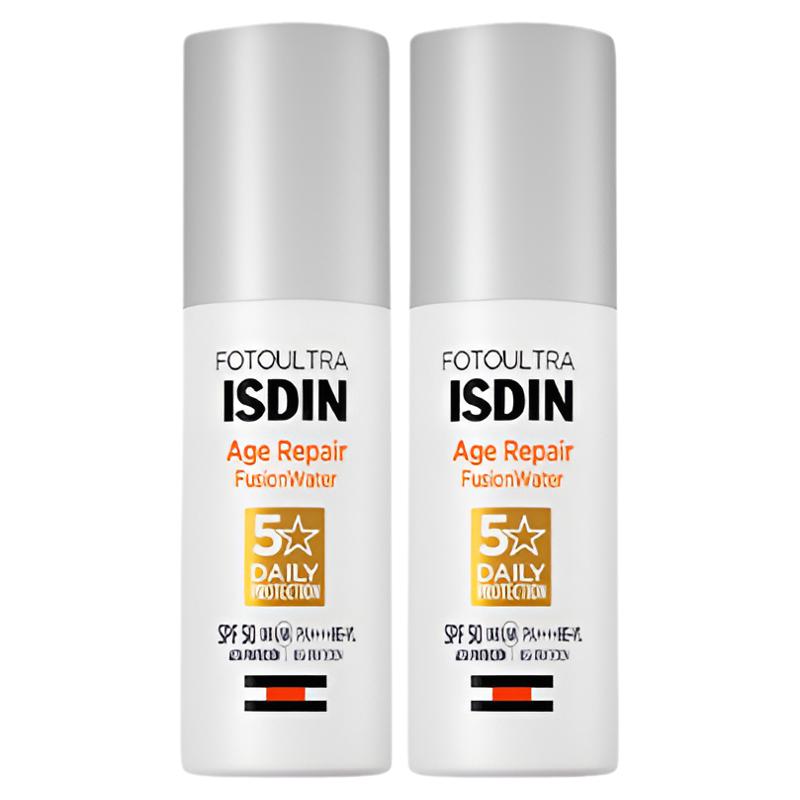 【立即搶購】ISDIN怡思丁白金管防曬水抗光老防紫外線防曬霜50ml