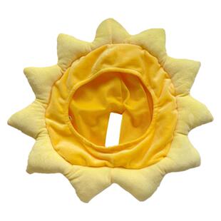 杨超越同款太阳花向日葵头套可爱少女心搞怪帽子表演拍照道具ins