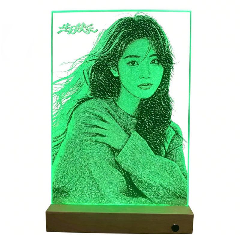 真人照片定制锤子画生日礼物