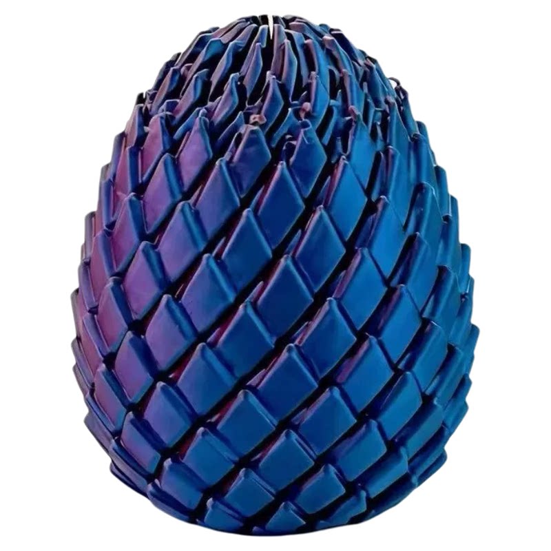 解压玩具龙蛋3D打印旋转变形史莱姆球创意儿童成人指尖神器益智