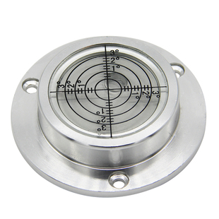 万向水平仪磁性水平泡6014高精度水准仪法兰水准泡金属水准仪气泡